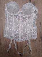 Crème Kleurig corset maat 34b carnival, Kleding | Dames, Trouwkleding en Trouwaccessoires, Ophalen of Verzenden, Zo goed als nieuw