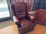 Leren fauteuil / stoel, Huis en Inrichting, Fauteuils, Ophalen, Gebruikt, Leer, 75 tot 100 cm