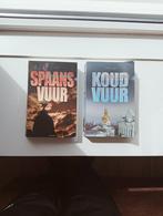 boeken serie Spaans vuur en koud vuur, Boeken, Detectives, Gelezen, Ophalen of Verzenden