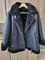 Stradivarius Winterjas - Maat M, Zwart, Zo goed als nieuw, Stradivarius, Ophalen