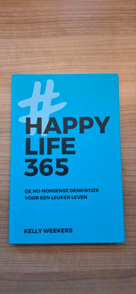 Kelly Weekers - Happy Life 365, Boeken, Psychologie, Zo goed als nieuw, Ophalen of Verzenden