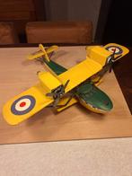 Vintage Blikken Watervliegtuig - Decoratie, 1:50 of kleiner, Overige typen, Zo goed als nieuw, Ophalen