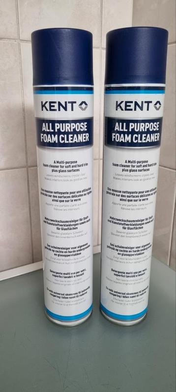 Te koop aangeboden 2x kent all purpose foam cleaner

 beschikbaar voor biedingen