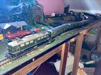 Electr lokomotief met wagons fleischmann, Hobby en Vrije tijd, Modeltreinen | H0, Gelijkstroom, Fleischmann, Wagon, Ophalen of Verzenden