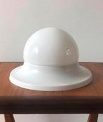 Vintage Space Age plafondlamp | Ø25 cm | jaren 70, Ophalen of Verzenden, Zo goed als nieuw, Glas, Space Age