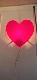 Ikea hart lamp rood, Huis en Inrichting, Lampen | Wandlampen, Ophalen of Verzenden, Zo goed als nieuw, Kunststof, Vintage