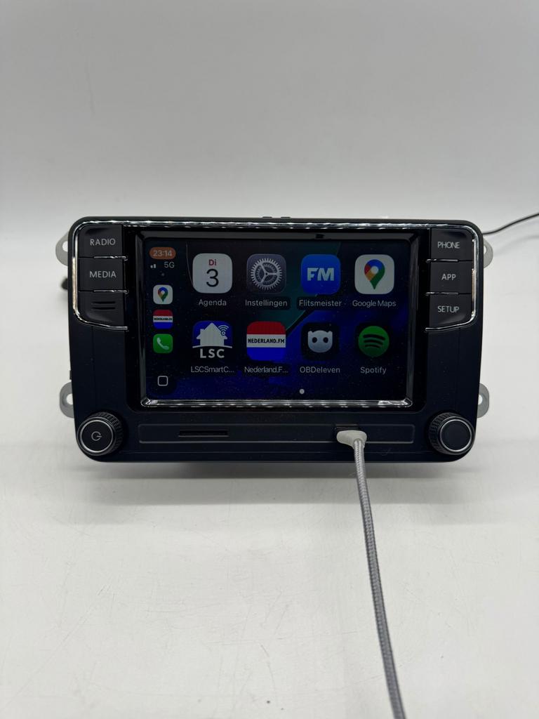 Volkswagen RCD360 Multimedia Radio – CarPlay (OEM-stijl), Auto diversen, Autoradio's, Ophalen of Verzenden