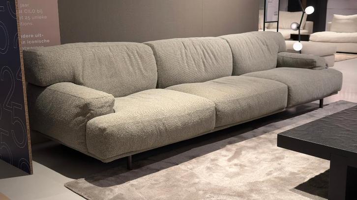 Linteloo Eduardo 4-zitsbank - showroommodel, Huis en Inrichting, Banken | Bankstellen, Zo goed als nieuw, Rechte bank, Vierpersoons of meer