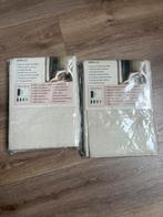 Beige Gordijnen Nieuw in Verpakking, 100 tot 150 cm, 200 cm of meer, Beige, Nieuw