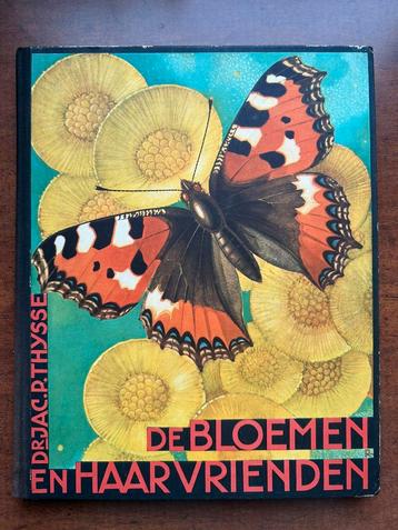 Oud plaatjesalbum DE BLOEMEN EN HAAR VRIENDEN uit 1934 beschikbaar voor biedingen