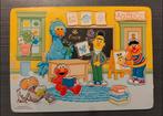 Houten puzzel Sesamstraat, Ophalen of Verzenden, 10 tot 50 stukjes, Gebruikt