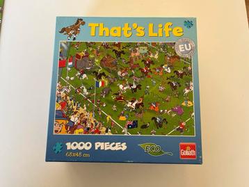 That's life puzzel - paardenrace 71357 beschikbaar voor biedingen
