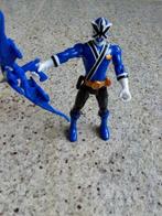 Power Rangers Samurai blauw/zwart figuur (W), Ophalen of Verzenden, Gebruikt