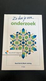 Roel Grit - Zo doe je een onderzoek, Ophalen of Verzenden, Zo goed als nieuw, Roel Grit; Mark Julsing