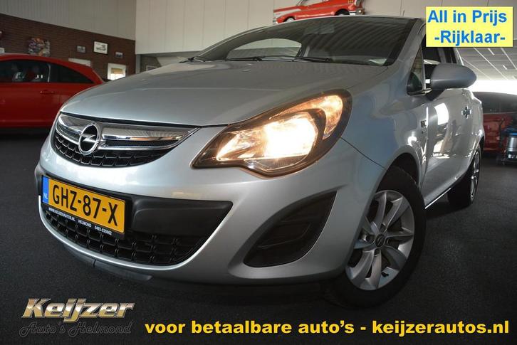 Opel Corsa 1.2 EcoFlex Business+ LPG, Auto's, Opel, Te koop, Corsa, ABS, Adaptieve lichten, Airbags, Airconditioning, Alarm, Bochtverlichting
