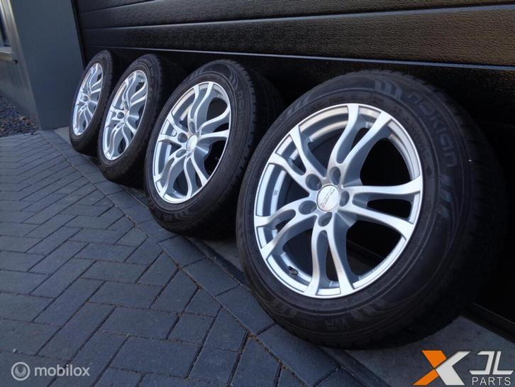 GLA-KLASSE W156 ENZIO LM VELGEN NOKIAN WINTERBANDEN KBA48605, Auto-onderdelen, Banden en Velgen, Band(en), Winterbanden, Gebruikt