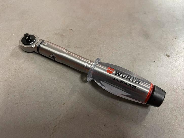 Wurth 1/4 momentsleutel 4-20 Nm, Doe-het-zelf en Verbouw, Gereedschap | Handgereedschap, Nieuw, Ophalen of Verzenden