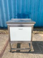 BBQ Egg rvs mobiele tafel "naar wens te maken " lees adv., Ophalen, Gas