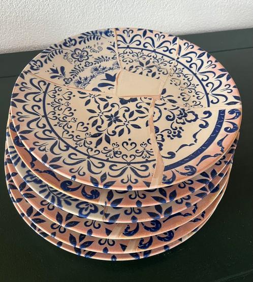 6 exclusieve dinerborden Ø26cm - Dinnerware by Hanos, Huis en Inrichting, Keuken | Servies, Zo goed als nieuw, Bord(en), Overige stijlen