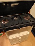 Camping 3 pits gasfornuis, Caravans en Kamperen, Ophalen, Gebruikt