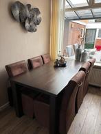 Eettafel 180x90, Huis en Inrichting, Tafels | Eettafels, Ophalen, 50 tot 100 cm, Zo goed als nieuw, Vijf personen of meer