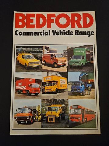 Brochure Bedford Commercial Vehicle Range 1975 beschikbaar voor biedingen