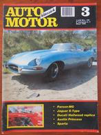 Auto Motor Klassiek 3 1990 E-Type, Austin Princess, Sparta, Boeken, Auto's | Folders en Tijdschriften, Ophalen of Verzenden, Nieuw