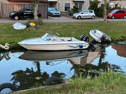 Speedboot met 40 pk, Watersport en Boten, Speedboten, Zo goed als nieuw, 3 tot 6 meter, Benzine, Minder dan 70 pk, Polyester, Buitenboordmotor