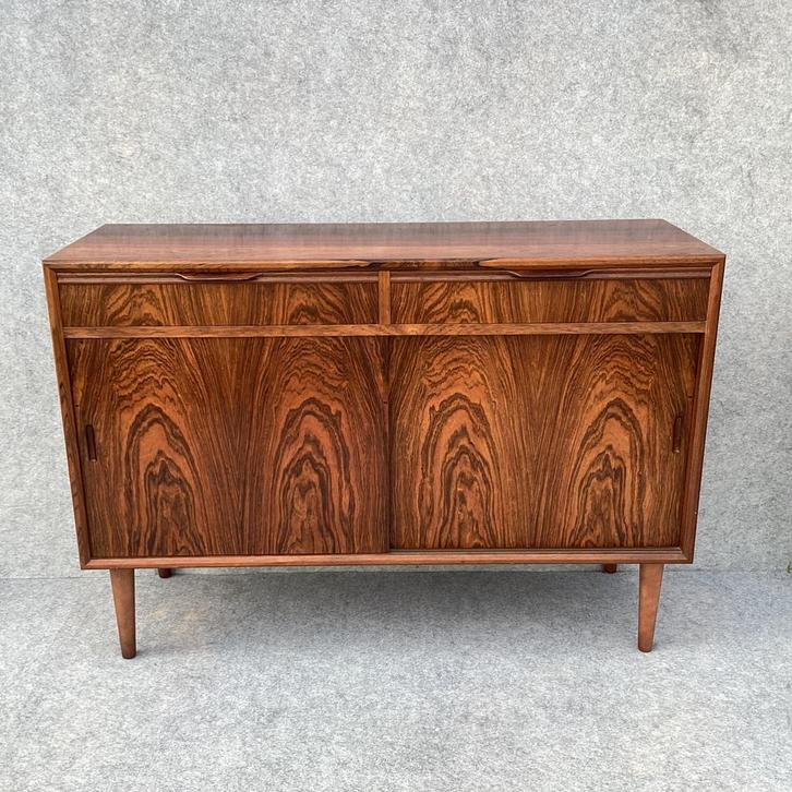 Rosewood sideboard, Huis en Inrichting, Kasten | Dressoirs, Gebruikt, 100 tot 150 cm, 25 tot 50 cm, Overige houtsoorten, Ophalen