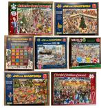 Sint en kerst puzzels, Hobby en Vrije tijd, Denksport en Puzzels, Ophalen, 500 t/m 1500 stukjes, Zo goed als nieuw