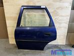 OPEL VECTRA B station Blauw Links achter deur portier 1996-2, Ophalen, Gebruikt, -, Deur