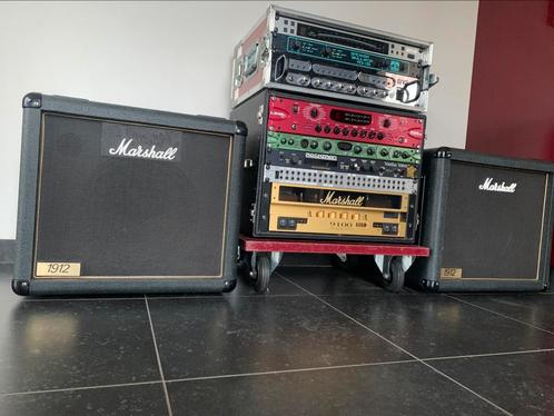 Marshall 9100 Stereo Eindversterker eventueel speakers, Muziek en Instrumenten, Versterkers | Bas en Gitaar, Gebruikt, Gitaar