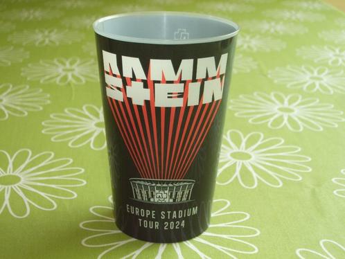Rammstein beker 0,5 ltr - Europe Stadium Tour 2024, Verzamelen, Muziek, Artiesten en Beroemdheden, Zo goed als nieuw, Overige typen