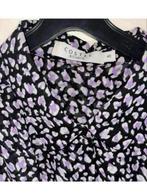 Costes blouse maat 40 paars zwart, Ophalen of Verzenden, Zo goed als nieuw, Maat 38/40 (M), Paars