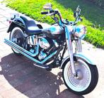 HD FATBOY 2003 FLSTF LAATSTE WEEKEND, Motoren, Particulier, 2 cilinders, Chopper, 1450 cc