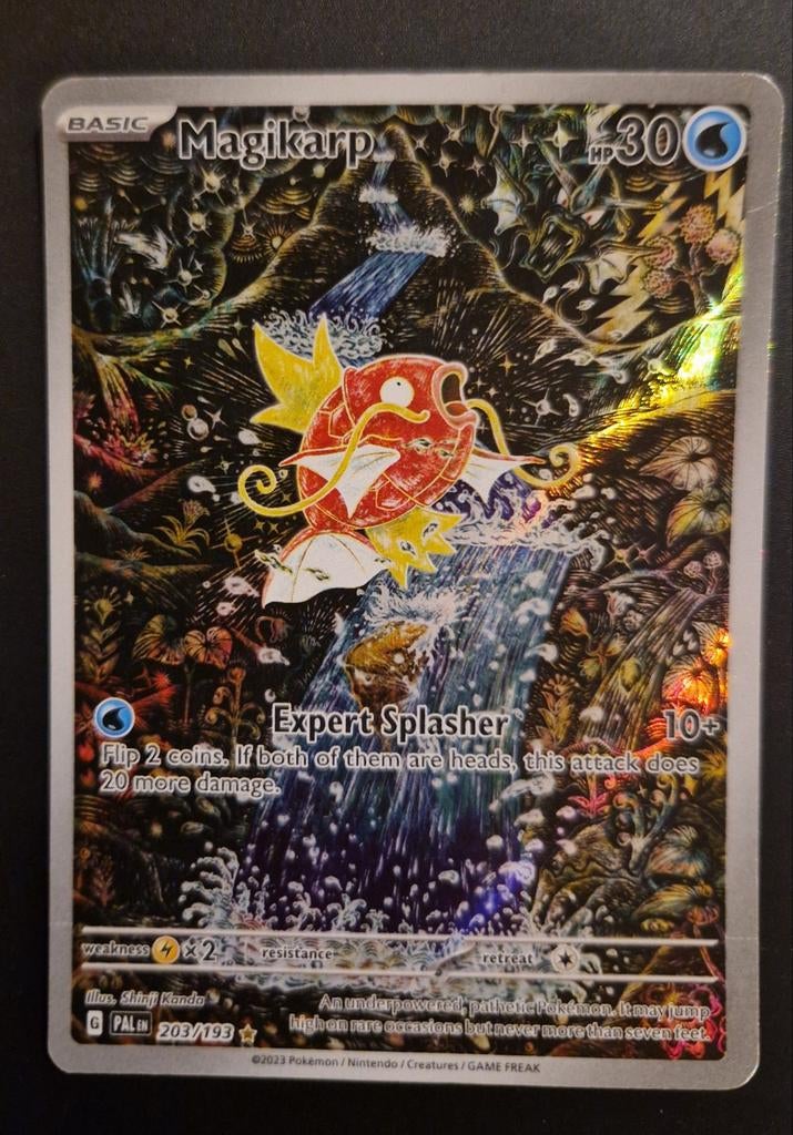 Pokemon Magikarp, Hobby en Vrije tijd, Verzamelkaartspellen | Pokémon, Ophalen of Verzenden, Zo goed als nieuw