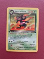 Pokemon Dark Gloom 1st edition team rocket kaart, Hobby en Vrije tijd, Verzamelkaartspellen | Pokémon, Ophalen of Verzenden, Zo goed als nieuw