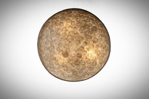 Lamp schelpen 'Moon' 85cm, Huis en Inrichting, Lampen | Hanglampen, Nieuw, 75 cm of meer, Overige materialen, Ophalen