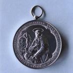 Religieuze zwaar verzilverde medaille, Ophalen of Verzenden, Zilver, Buitenland