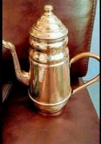 Retro koperen Thee of koffie kan gestempeld, Antiek en Kunst, Antiek | Koper en Brons, Ophalen of Verzenden