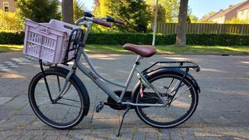 Meisjesfiets Rivel - 24 inch - met mandje  beschikbaar voor biedingen