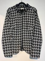 Yazz heerlijk zwart wit ruit stretch vest / jasje maat 44, Zwart, Maat 42/44 (L), Ophalen of Verzenden, Zo goed als nieuw