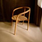 Houten curved stoel met ronde zitting (meerdere stuks), Ophalen