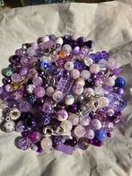 Paarse Kralenmix - Bedels, Kralen, Tussenstukken, Hobby en Vrije tijd, Kralen en Sieraden maken, Ophalen of Verzenden, Nieuw, Bedel