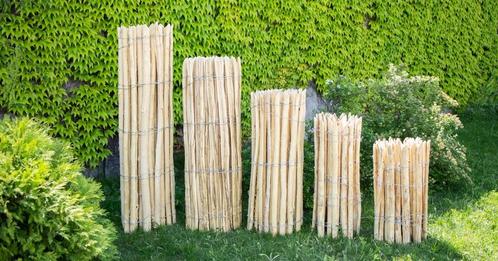 Nieuwe schapenhekken 150cm Robinia hout 5m 3-6cm, Tuin en Terras, Schuttingen, Nieuw, Hout, Ophalen of Verzenden