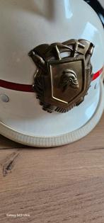 Brandweer helm compleet., Ophalen of Verzenden, Overige soorten, Nederland, Helm of Baret
