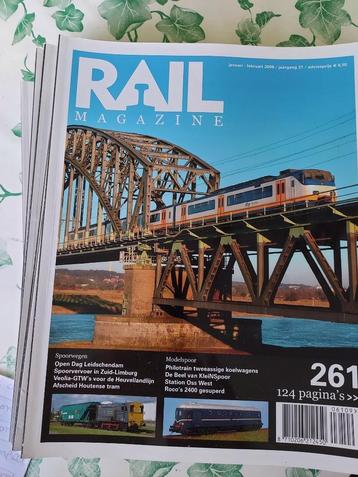 Rail Magazine Complete Jaargang 2009 10 bladen Railmagazine