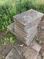 15 stuks grindtegels, 40 x 60 cm, gratis, Tuin en Terras, Ophalen, Gebruikt, 10 m² of meer, Beton