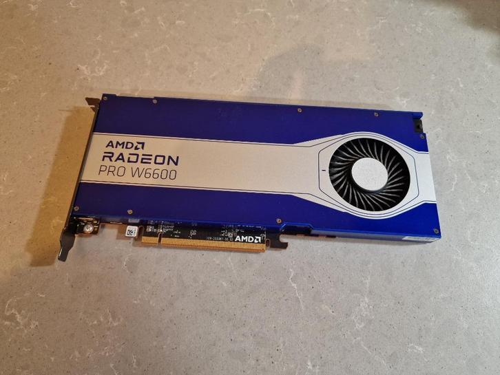 AMD PRO W6600 werkstation videokaart, Computers en Software, Videokaarten, Zo goed als nieuw, AMD, PCI-Express 4.0, GDDR6, DisplayPort