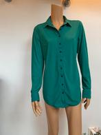 Studio Anneloes poppy blouse travelstof groen stipjes maat M, Maat 38/40 (M), Studio Anneloes, Ophalen of Verzenden, Gedragen